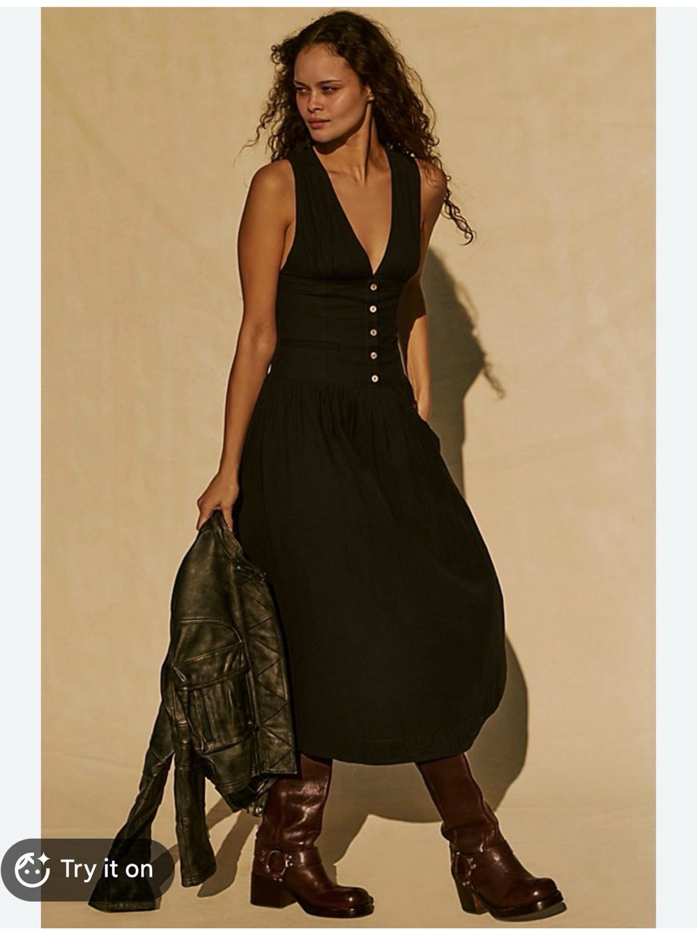 Free People "Best Dressed" Midi Dress